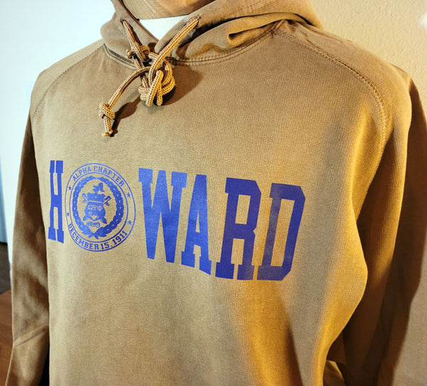 The Men's H-Que Vintage Gold Hoodie