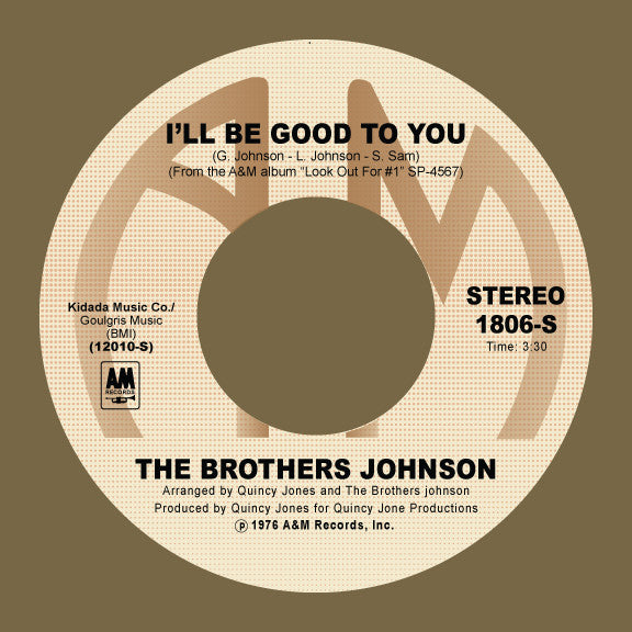 The Brothers Johnson "I'll Be Good to You" Men's T-shirt