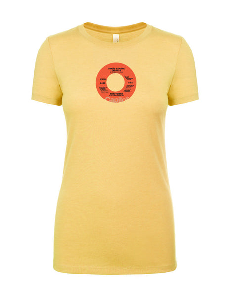 Kraftwerk "Trans-Europe Express" Label Women's T-shirt