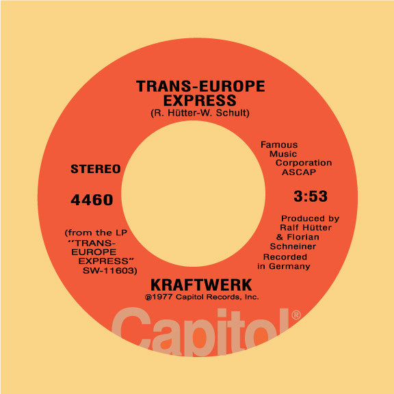 Kraftwerk "Trans-Europe Express" Label Women's T-shirt