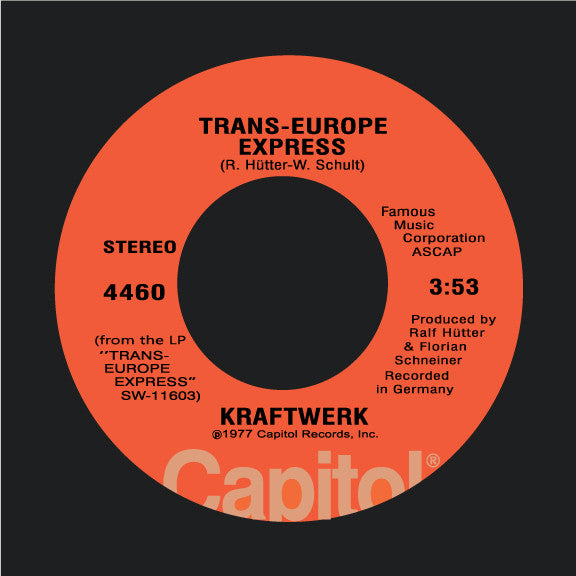 Kraftwerk "Trans-Europe Express" Label Women's T-shirt
